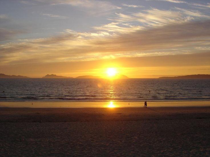 Samil Primera Linea De Playa Vigo Luaran gambar
